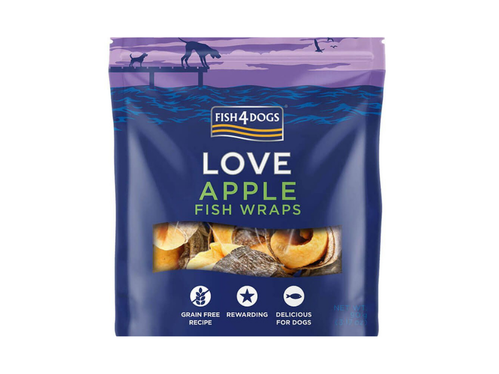 Fish 4 Pets Apple Fish Wraps