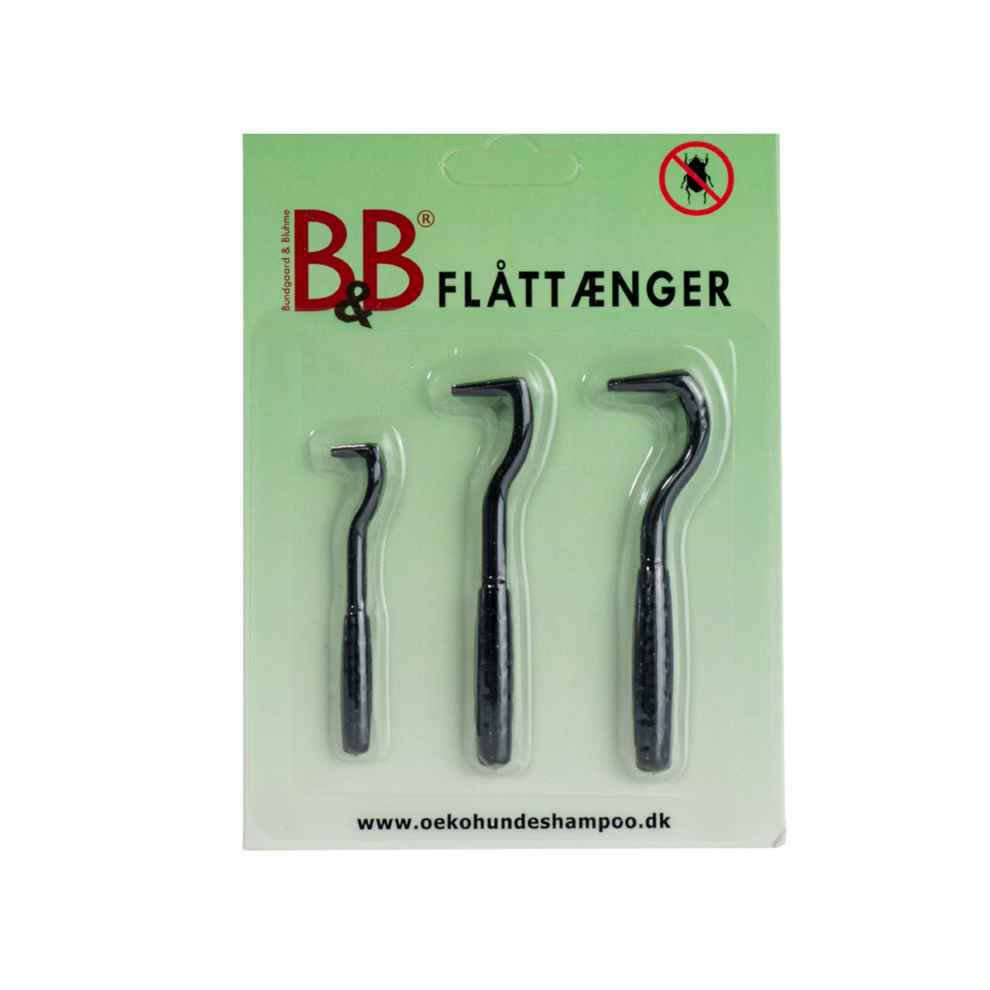 B&B Flåttænger sampak 3 stk