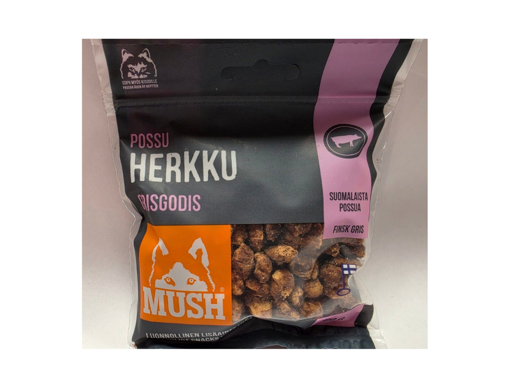 MUSH Minisnack Gris 80g