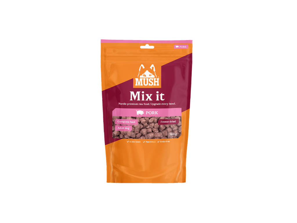 MUSH Mix it – Freeze-Dried Gris 200g