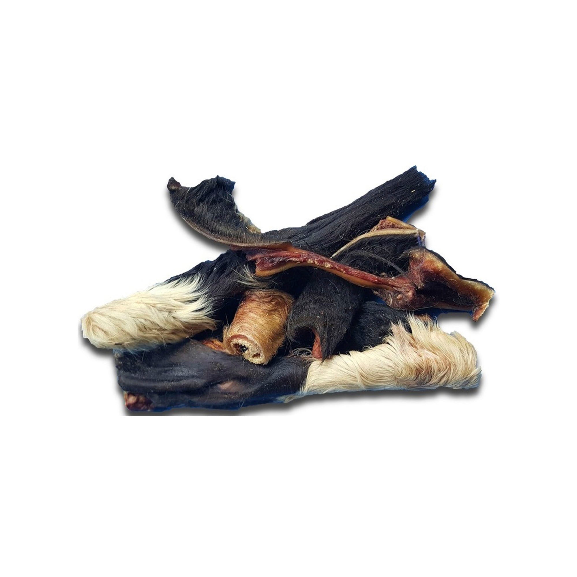 Oksehud m/pels 250g