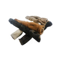 Okse tyggerulle m/pels 25cm