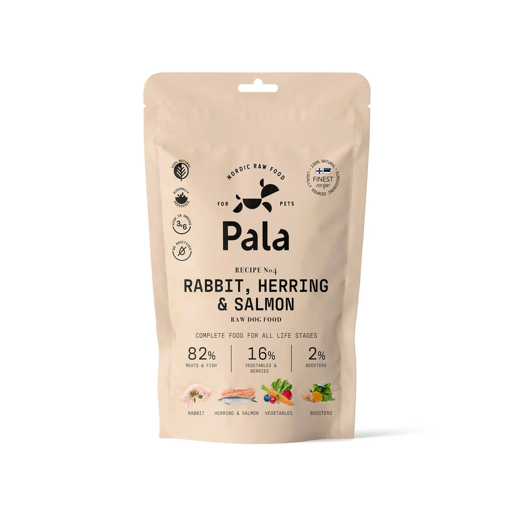 Pala opskrift #4 - Kanin, sild og Laks