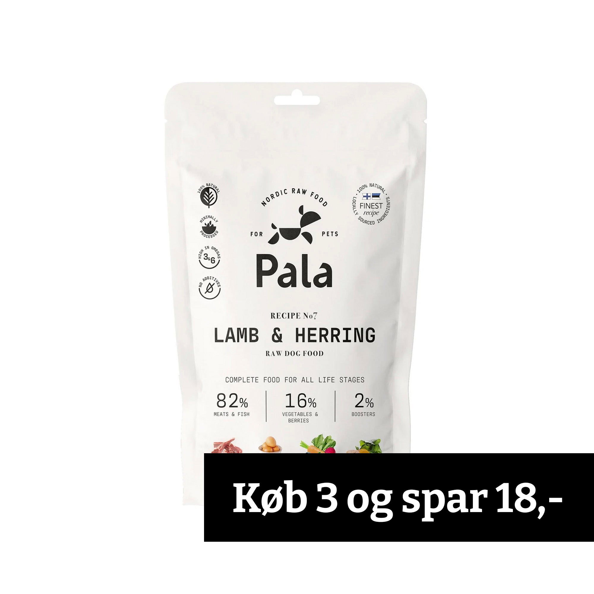 Pala opskrift #7 - Lam og Sild