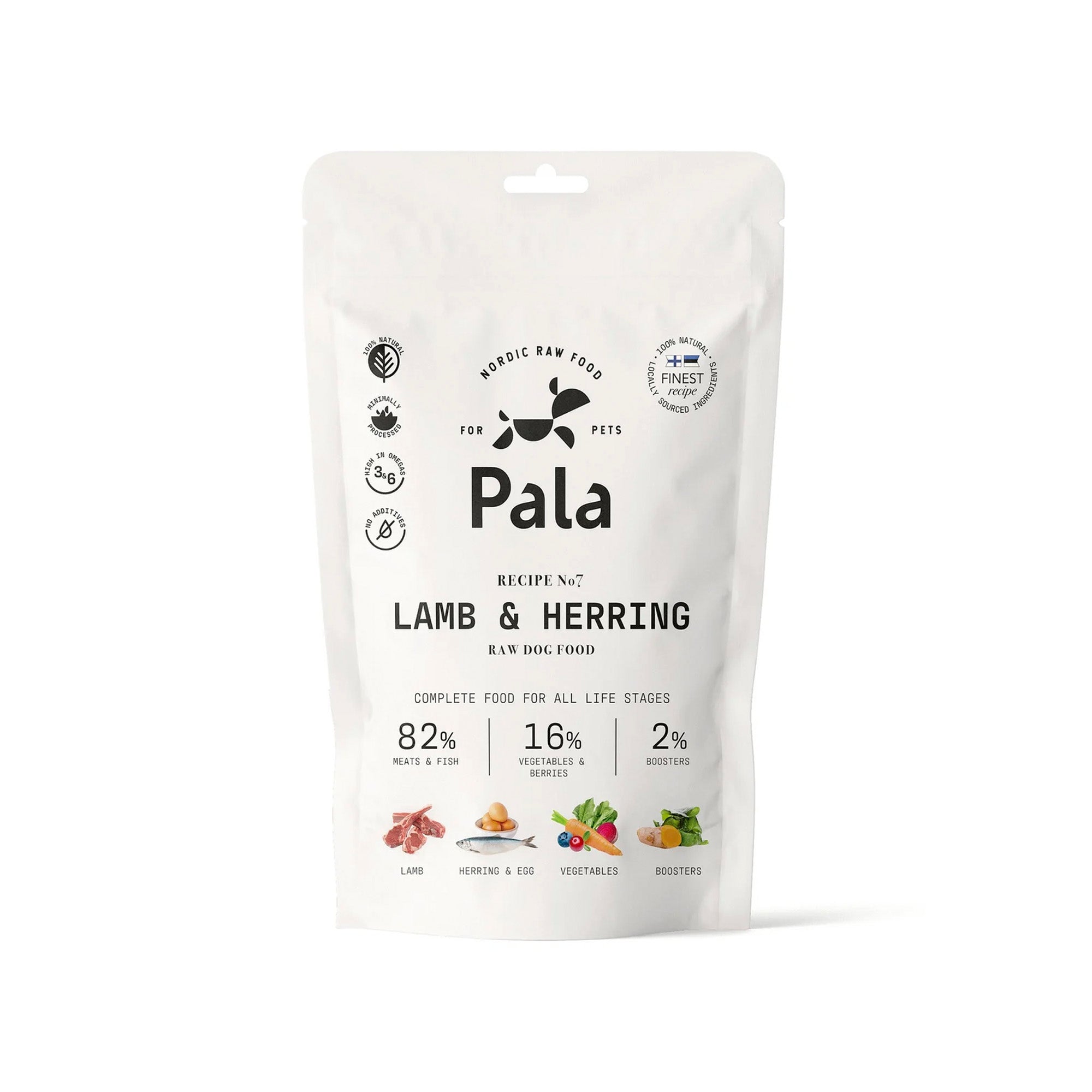 Pala opskrift #7 - Lam og Sild