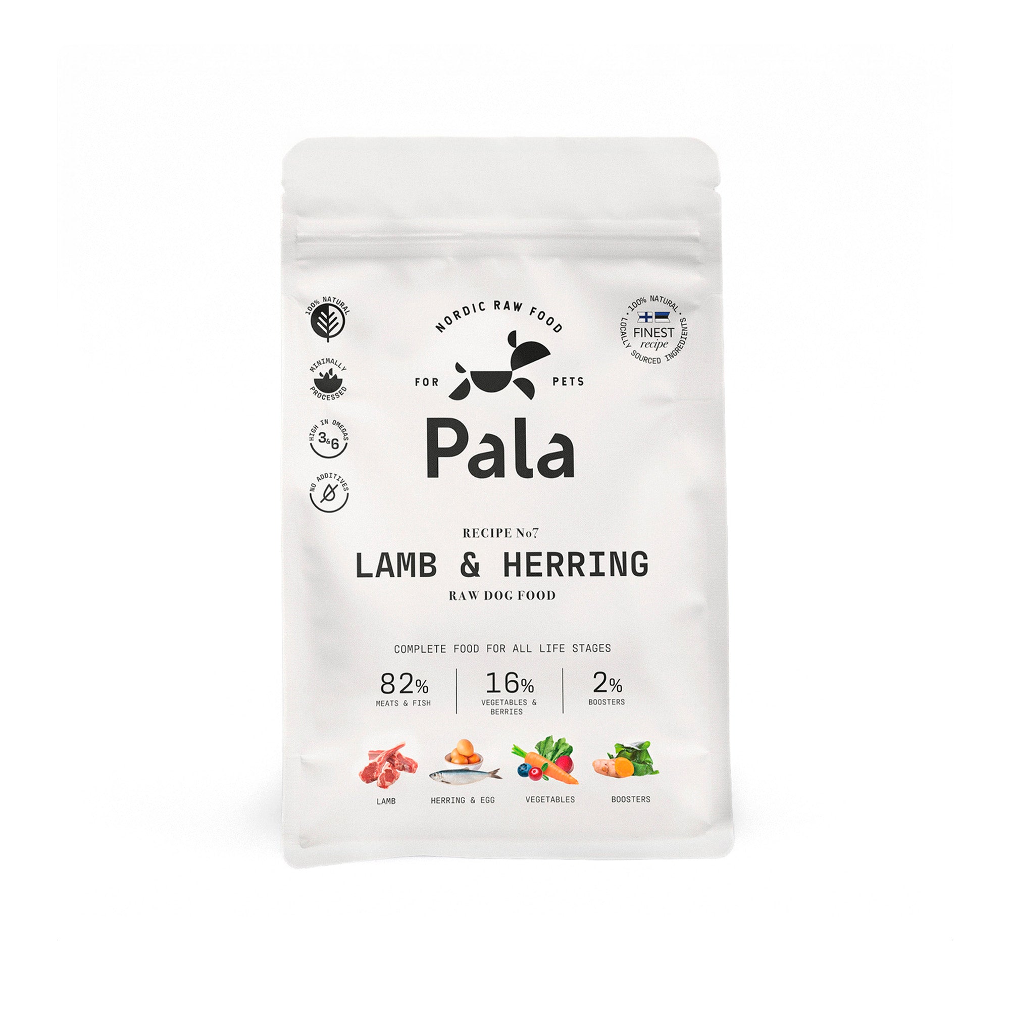 Pala opskrift #7 - Lam og Sild