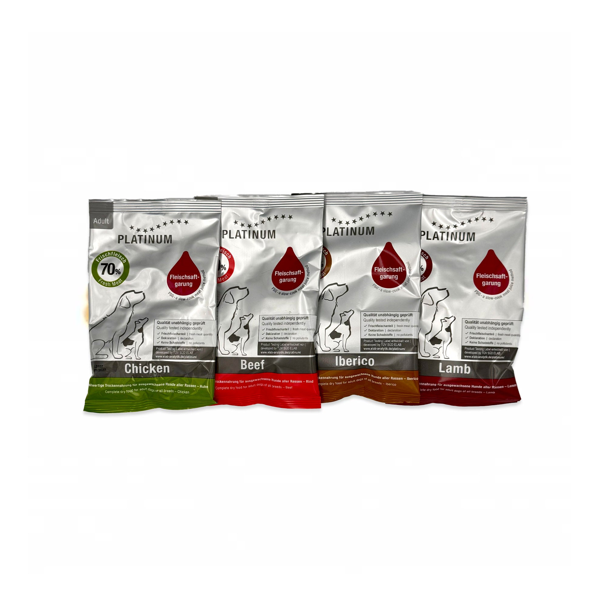 PLATINUM Smagsprøver 50g - Flere varianter