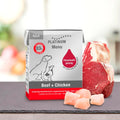 PLATINUM MENU Oksekød Og Kylling 375g
