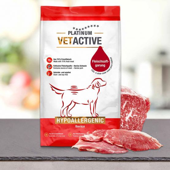 PLATINUM Vetactive Hypoallergenic Hundefoder 5kg