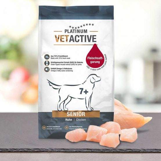 PLATINUM Vetactive Senior Hundefoder 5kg