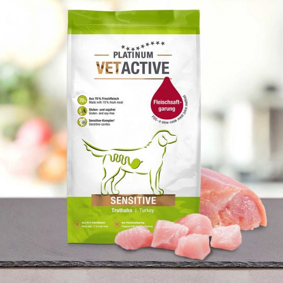 PLATINUM Vetactive Sensitive Hundefoder 5kg