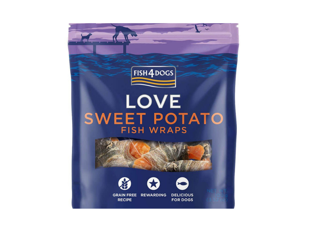 Fish 4 Pets Sweet Potato Fish Wraps