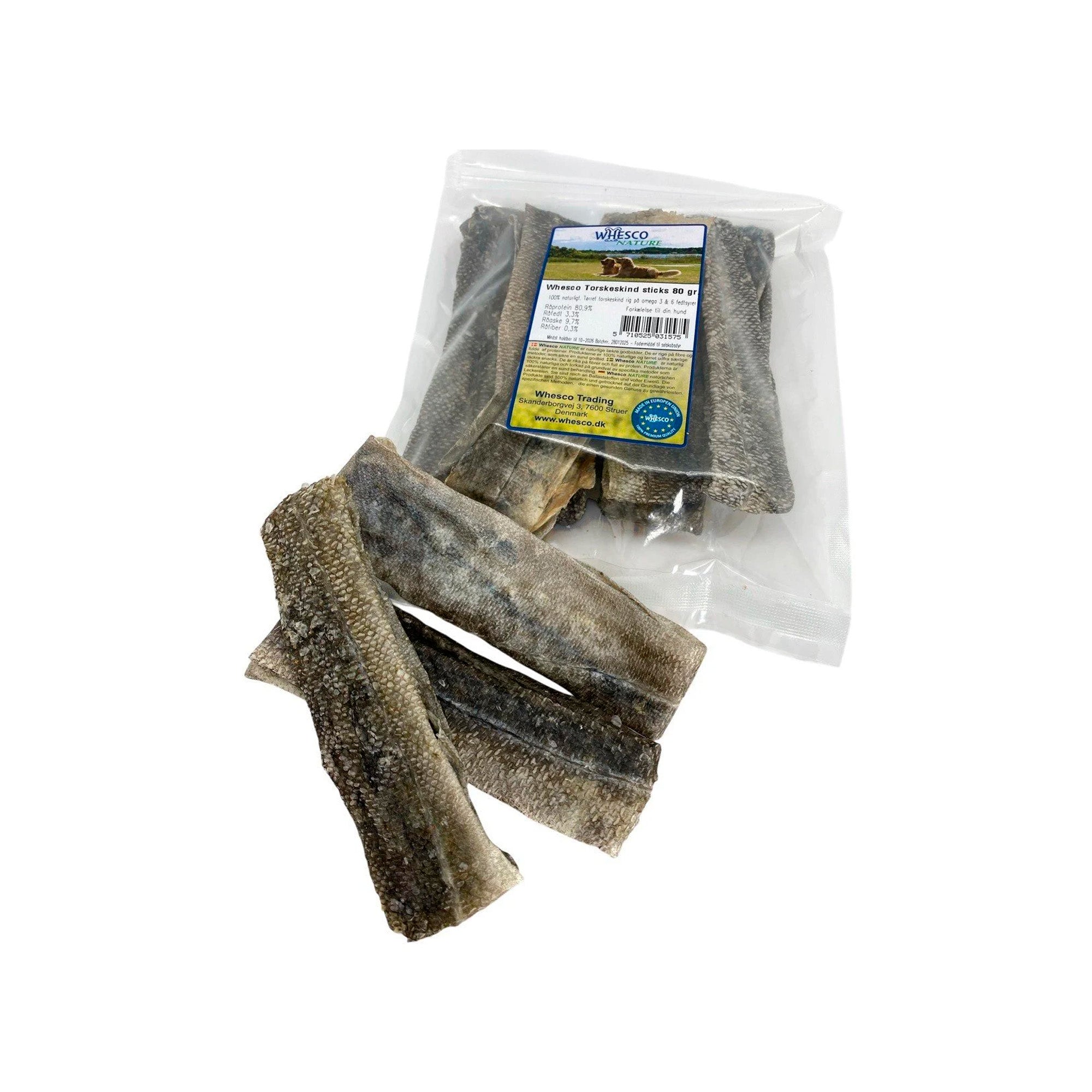 Torskeskind sticks 80g